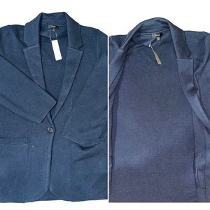 Women’s Cecile Relaxed Sweater Blazer Size M